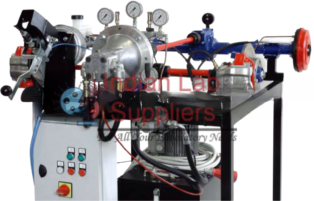 Hydraulic Double Circuit Brake System Simulator